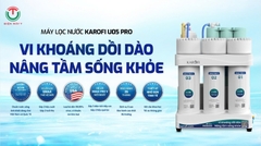 MÁY LỌC NƯỚC KAROFI KAQ-U05 PRO (10 lõi lọc)