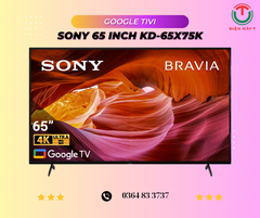 Google Tivi Sony 4K 65 inch KD-65X75K