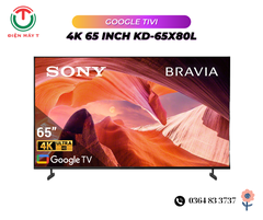 Google Tivi Sony 4K 65 inch KD-65X80L