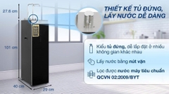 Máy lọc nước RO nóng nguội lạnh Hydrogen Kangaroo Sumire 12 lõi KG12A8
