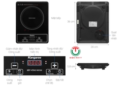 Bếp hồng ngoại Kangaroo KG20IFP1
