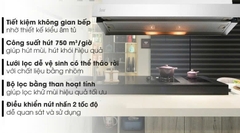 Máy hút mùi âm tủ Kangaroo KG70BH1 - Hàng chính hãng