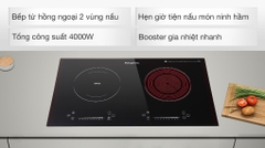 Bếp từ hồng ngoại lắp âm Kangaroo KG852i