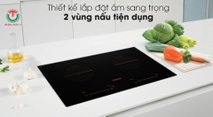 Bếp từ đôi lắp âm Kangaroo KG858i