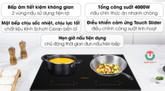Bếp từ đôi lắp âm Kangaroo KG858i