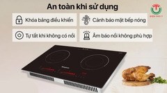 Bếp điện từ đôi Thái Lan Kangaroo KG865i