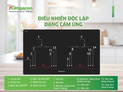 ✨ Bếp từ đôi lắp âm Thái Lan Kangaroo KGIC44D1T