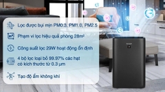Máy lọc không khí tạo ẩm Sharp 29W KI-N40V-H