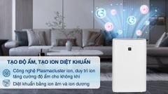 Máy lọc không khí tạo ẩm Sharp 51W KI-N50V-W