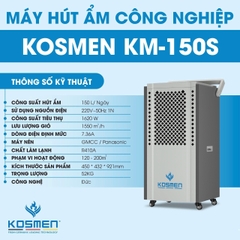 Máy hút ẩm công nghiệp Kosmen KM-150S