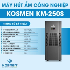 Máy hút ẩm công nghiệp Kosmen KM-250S