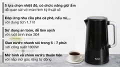 Bình đun siêu tốc Tefal 1.7 lít KO850810