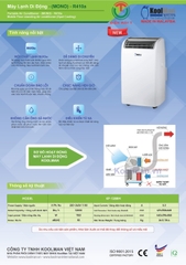 Máy lạnh di động Koolman 1.5hp KP-128BM