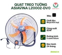 Quạt treo ASIAvina L20002-DV0 Đen