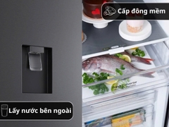 Tủ lạnh LG Inverter 332 lít LBD33BLM