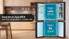 Tủ lạnh LG Inverter 508 lít Multi Door InstaView LFI50BLMAI