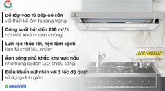 Máy hút mùi âm tủ Electrolux LFP216S