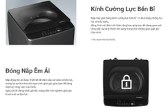 Máy giặt Hitachi Inverter 9 Kg LTL 09MV00 GG