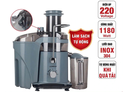 Máy ép trái cây công nghiệp Ladomax ECO-967 loại 2 lưỡi dao