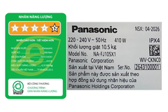 Máy giặt Panasonic Inverter 10.5kg NA-FJ105X1BV