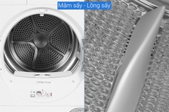 Máy sấy bơm nhiệt Bosch 9 kg WQG24570SG