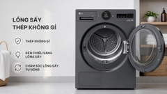 Máy sấy bơm nhiệt LG 12 kg RX12VHP3K