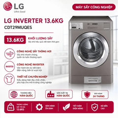 Máy sấy công nghiệp LG Inverter 13.6kg CDT29MUQES