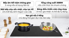 Bếp điện từ đôi Midea MC-ID3523 - Hàng chính hãng