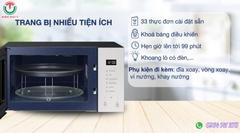 Lò vi sóng có nướng Samsung 23 lít MG23T5018CE/SV