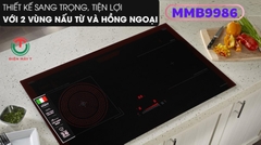 BẾP ĐÔI ĐIỆN TỪ HỒNG NGOẠI SUNHOUSE MAMA MMB9986