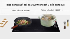 BẾP ĐÔI ĐIỆN TỪ SUNHOUSE MMB9988