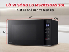 Lò Vi Sóng LG MS2032GAS 20 Lít