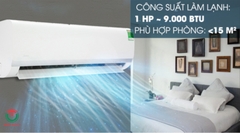 Điều hòa Midea 1 chiều 9.000BTU MSAFII-10CRN8
