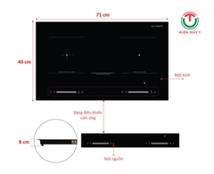 Bếp Điện Từ - Hồng Ngoại JUNGER MTD-71 4200W - Thái Lan