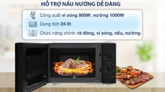 Lò vi sóng có nướng Panasonic NN-GM34NBYUE 24 lít