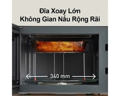 Lò vi sóng Panasonic Inverter kết hợp nướng NN-GT65QBYUE