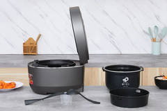 Nồi cơm áp suất cao tần Sharp KS-XW181V-S - 1.8 lít