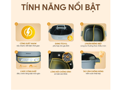 Nồi lẩu điện đa năng BlueStone MPB-7257 (5 lít, 1.850W)