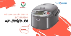 Nồi Cơm Điện Tử Cao Tần Zojirushi NP-HBQ10-XA - 1.0 Lít