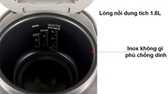 Nồi Cơm Điện Tử Cao Tần Zojirushi NP-HBQ18-XA - 1.8 Lít