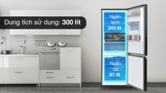 Tủ lạnh Panasonic Inverter 300 lít NR-BV331WGKV