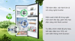 Tủ lạnh Panasonic Inverter 326 lít NR-TL351GPKV