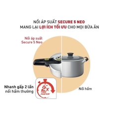 Nồi áp suất cơ Tefal Secure 5 Neo 4 lít P2534237