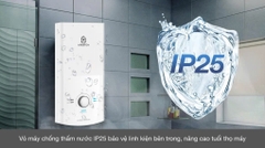 Máy nước nóng trực tiếp Ariston 4500W AURES PREMIUM 4.5 ( không bơm )