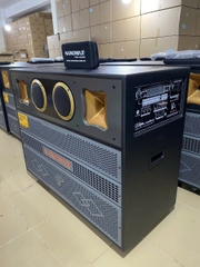 Loa Kéo Bình & Điện Nanomax Pro-300 Bass Đôi 40cm 2250w