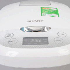 Nồi Cơm điện Sharp 1.8 lít KS-COM180EV-GY