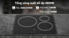 Bếp từ 3 vùng nấu lắp âm Bosch PUC61KAA5E