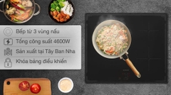 Bếp từ 3 vùng nấu lắp âm Bosch PUC61KAA5E