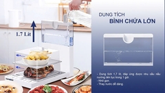 Máy hấp điện PANWORLD gấp gọn PW-2322 điều khiển cơ