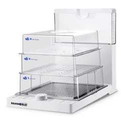 Máy hấp điện PANWORLD gấp gọn PW-2322 điều khiển cơ